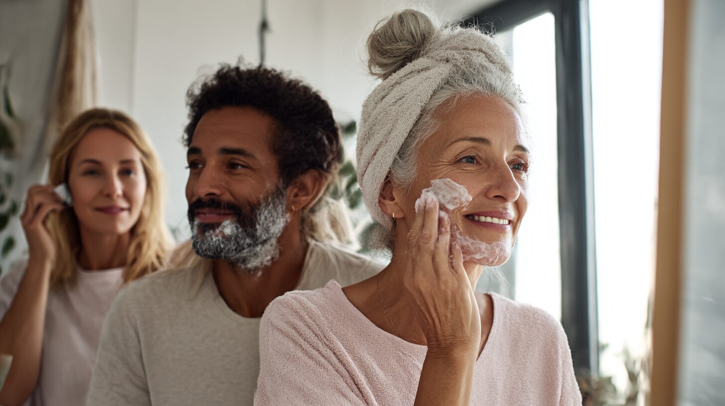 morgendliche Pflegerituale für Haut und Wohlbefinden