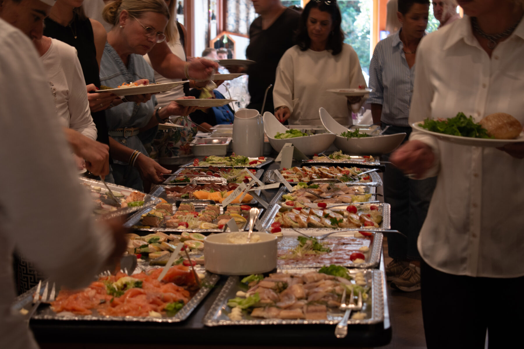 Buffet im Hotel Dollenberg